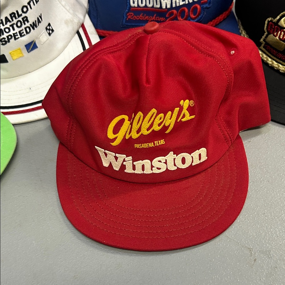 Vintage Racing Hats Collection some are wearable some are not because of age - Picture 14 of 15